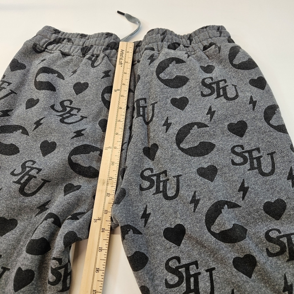 Alex’s stupid Studio STU Sweatpants Size Large Gray And Black A.S.S - Picture 9 of 9